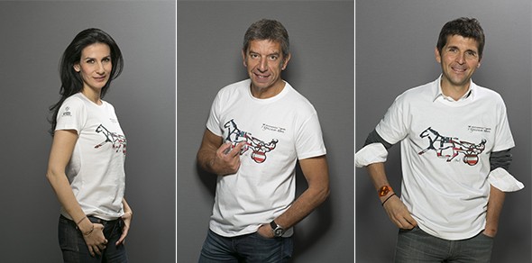 Michel Cymes, Marie Drucker, Thomas Sotto Michel Cymes, Marie Drucker, Thomas Sotto
