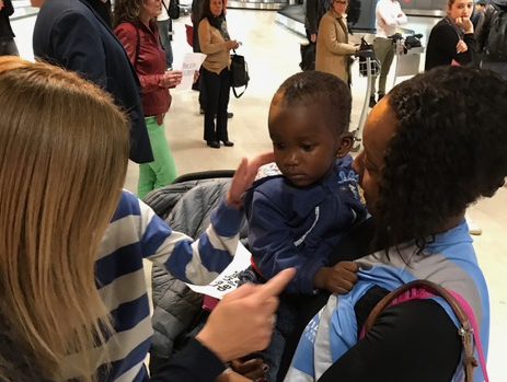 Arrivée de la petite Juliana Arrivée de la petite Juliana