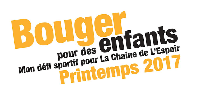 Bouger pour des enfants 2017 Bouger pour des enfants 2017