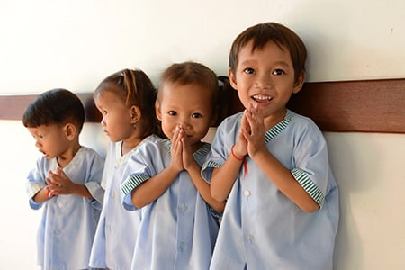 Enfants opérés du cœur au Vietnam