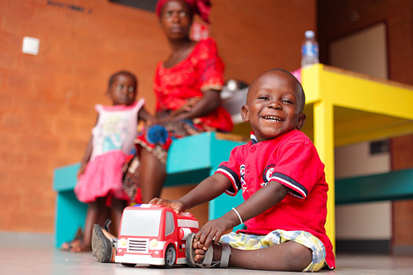 Pavillon des enfants à Dakar