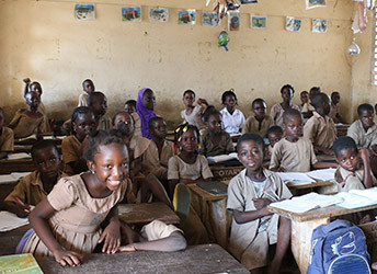 Des élèves bénéficiaires du projet MSME 2 au Togo