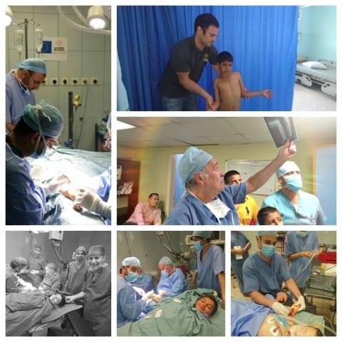 Mission Jordanie, mai 2016 Mission de chirurgie orthopédique de La Chaîne de l'Espoir en Jordanie