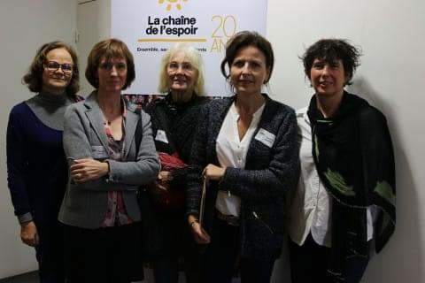 Equipe de Nantes Les bénévoles de La Chaîne de l'Espoir Nantes