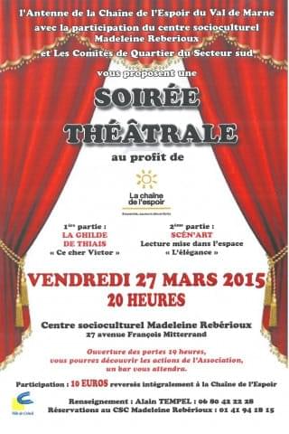 soiree theâtrale a creteil