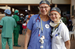 Equipe médicale au Bénin