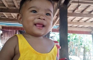 enfant-arun Mariela, opérée à cœur ouvert à Madagascar