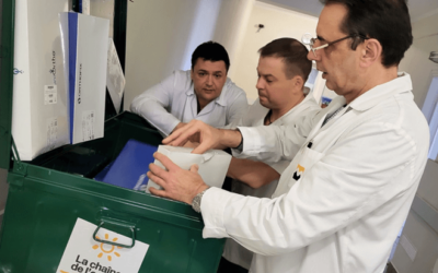 En 2024, une tonne de matériel de traumatologie a été envoyée à trois hôpitaux des régions de Zaporizhzhia et Kharkiv