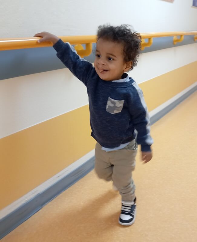 Children benefiting from the hospitalized children support program