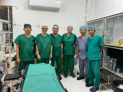 Mission chirurgicale pédiatrique au Laos par La Chaîne de l’Espoir
