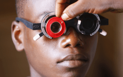 Consultation ophtalmologique au Togo.