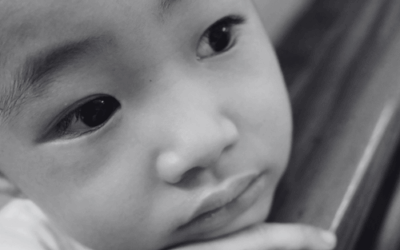 Un enfant pensif au Vietnam